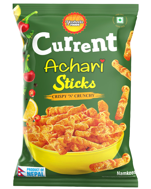 Current Achari Sticks, 80 g pack