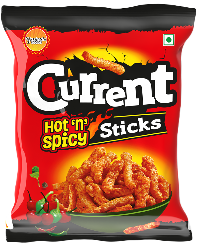 Current Hot ’n’ Spicy Sticks pack